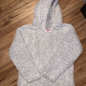 Fluffy pullover sweater